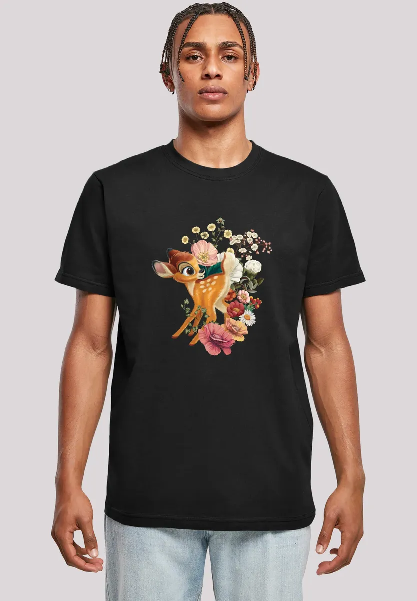 F4NT4STIC Футболка "Disney Bambi Meadow", мужская, премиум-мерч, стандартного кроя, базовая, с принтом, черный
F4NT4STIC Футболка "Disney Bambi Meadow", мужская, премиум-мерч, стандартного кроя, базовая, с принтом, черный