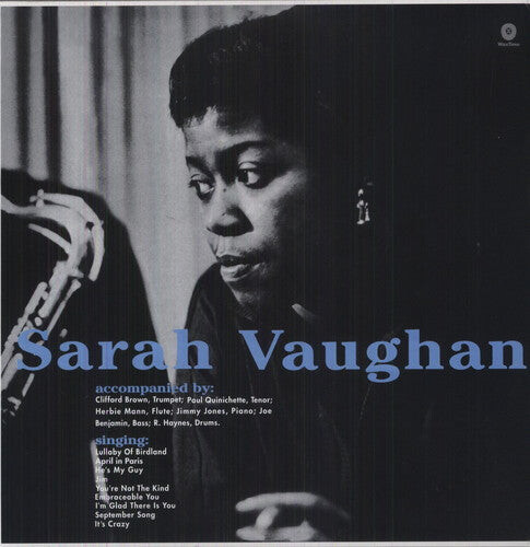 Виниловая пластинка Vaughan, Sarah: With Clifford Brown
Виниловая пластинка Vaughan, Sarah: With Clifford Brown