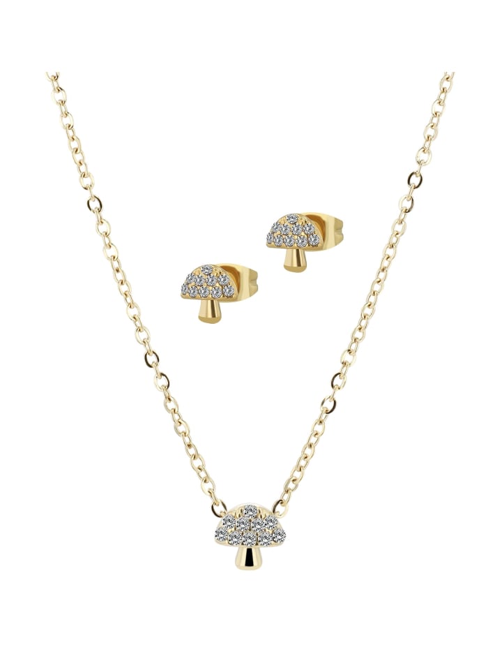 Adeliás Женское колье с подвеской - из нержавеющей стали с золотым покрытием
Adeliás Женское колье с подвеской - из нержавеющей стали с золотым покрытием