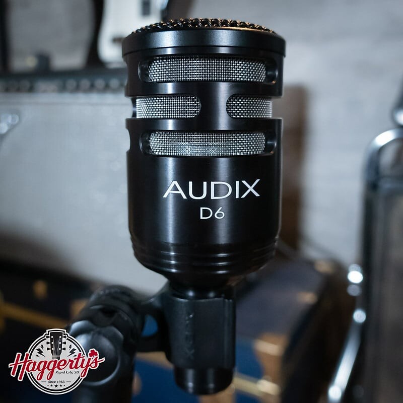 Динамический микрофон Audix D6 Dynamic Kick Drum Microphone
Динамический микрофон Audix D6 Dynamic Kick Drum Microphone