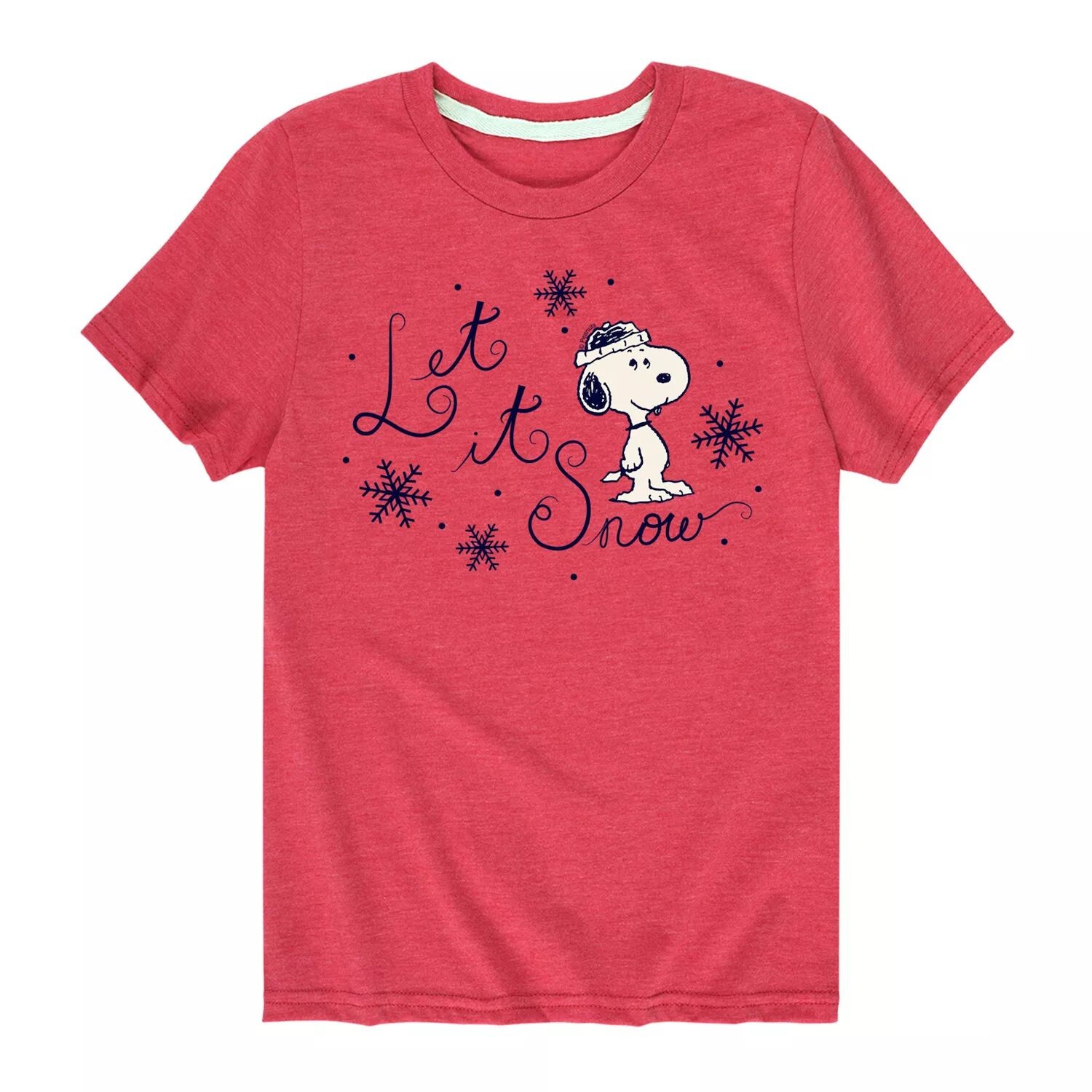 Футболка Peanuts Let It Snow Snoopy для мальчиков 8–20 лет Licensed Character, красный
Футболка Peanuts Let It Snow Snoopy для мальчиков 8–20 лет Licensed Character, красный