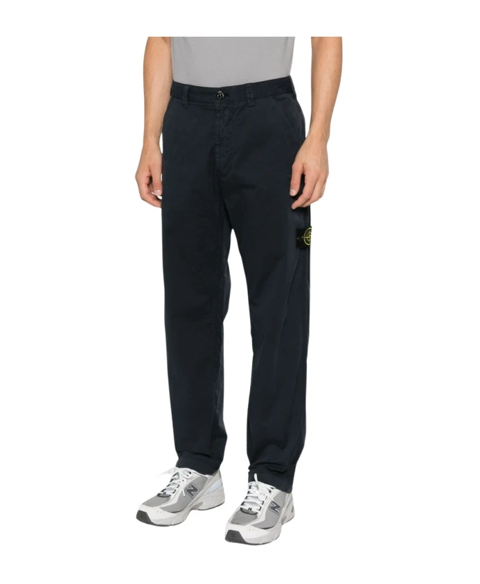 Хлопковые брюки-карго с логотипом Stone Island, синий
Хлопковые брюки-карго с логотипом Stone Island, синий