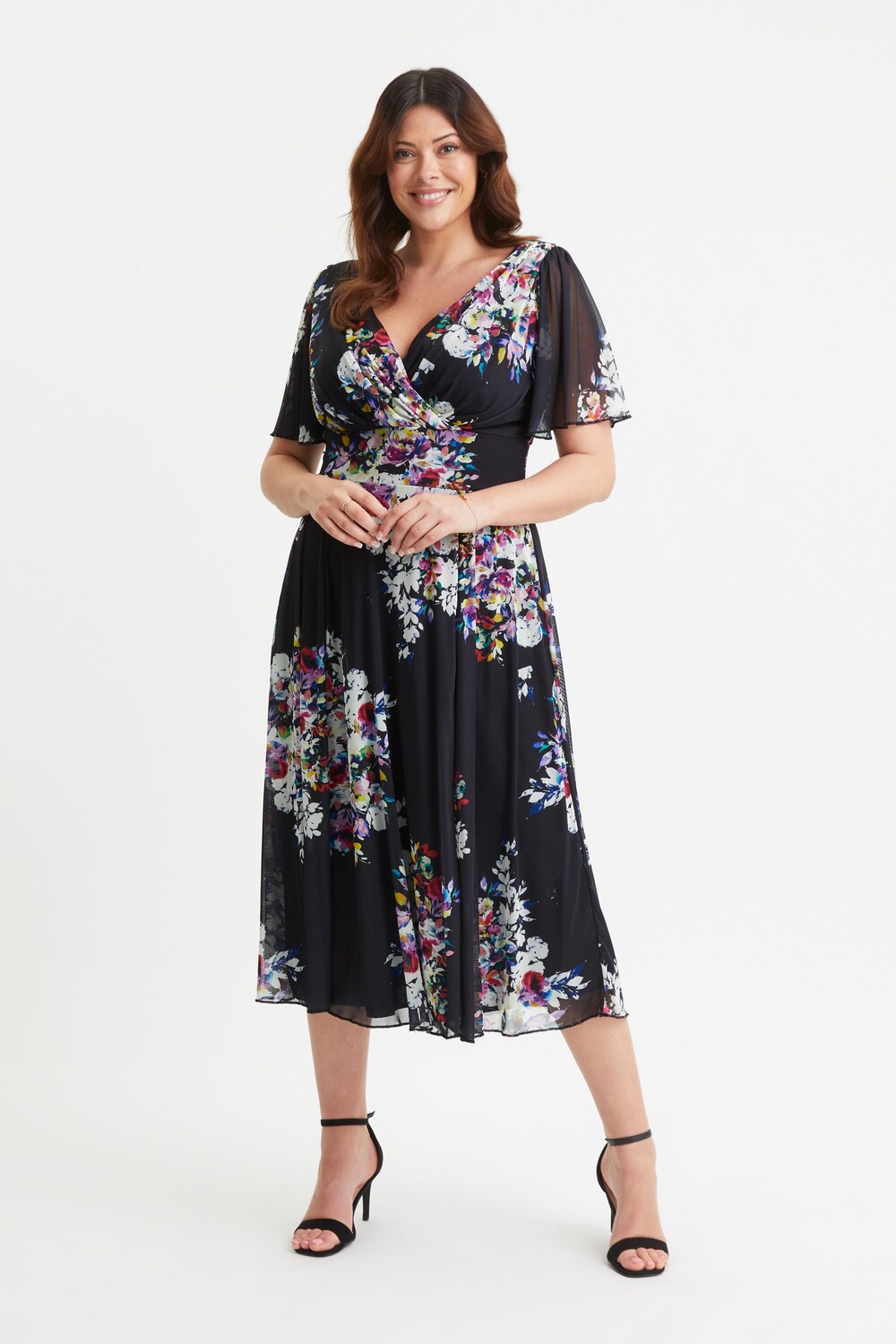 Платье миди с сеткой и рукавами Victoria Angel Scarlett & Jo, черный
Платье миди с сеткой и рукавами Victoria Angel Scarlett & Jo, черный