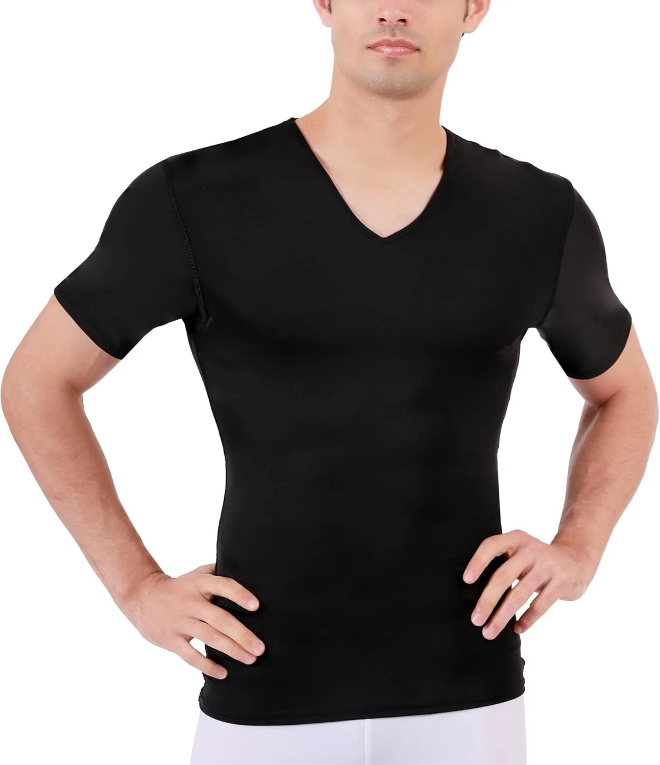 Insta Slim Medium Compression Short Sleeve V-Neck 2VAT001
Insta Slim Medium Compression Short Sleeve V-Neck 2VAT001