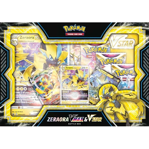 Карточная игра The Pokemon Company Int'l Pokemon TCG: Zeraora VMAX & VSTAR Battle Box
Карточная игра The Pokemon Company Int'l Pokemon TCG: Zeraora VMAX & VSTAR Battle Box