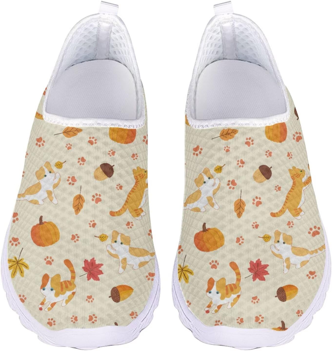 Кроссовки Jeiento Slip On для женщин и мужчин с широким носком, легкие спортивные кроссовки из сетки, женские мягкие слипоны, Cute Cat Maple Leaf
Кроссовки Jeiento Slip On для женщин и мужчин с широким носком, легкие спортивные кроссовки из сетки, женские мягкие слипоны, Cute Cat Maple Leaf