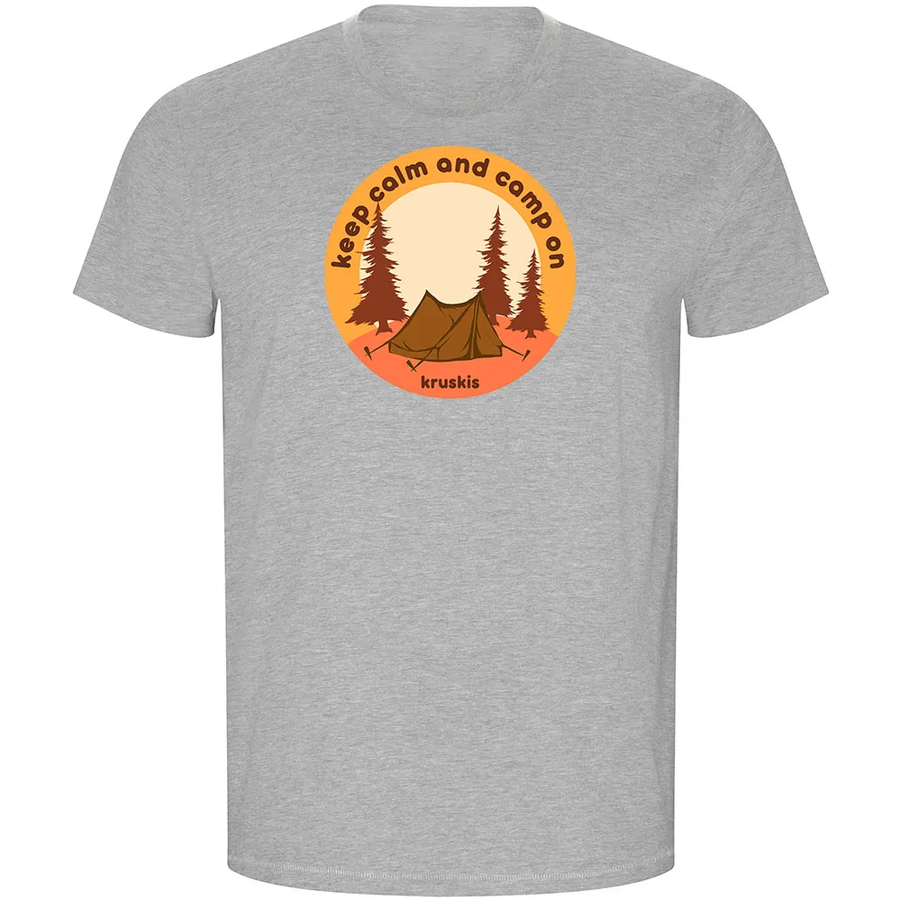 Футболка с коротким рукавом Kruskis Camp On ECO, серый
Футболка с коротким рукавом Kruskis Camp On ECO, серый