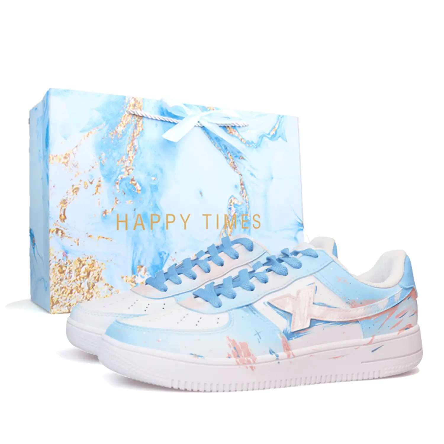 XTEP Air Force One нескользящие, легкие и дышащие лоу-топ скейтерские кроссовки унисекс сине-розовые, цвет Blue Pink (Shopping Bag)
XTEP Air Force One нескользящие, легкие и дышащие лоу-топ скейтерские кроссовки унисекс сине-розовые, цвет Blue Pink (Shopping Bag)