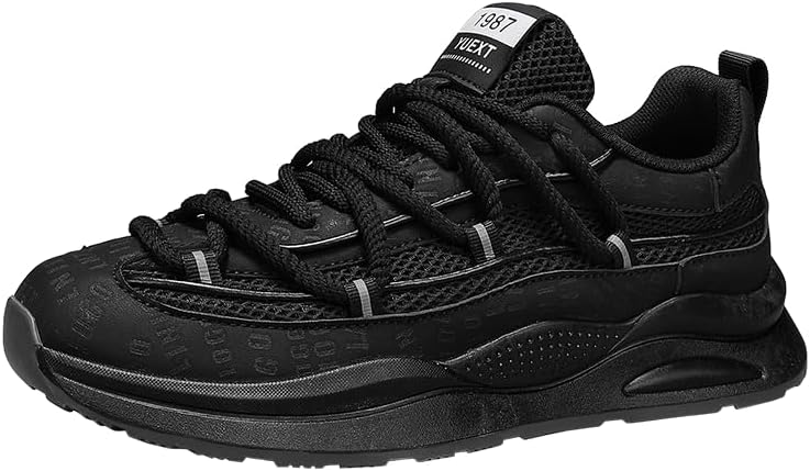 Мужские модные кроссовки Hhhchpm, низкие с шнуровкой, дышащая сетка, для прогулок и путешествий, черный
Мужские модные кроссовки Hhhchpm, низкие с шнуровкой, дышащая сетка, для прогулок и путешествий, черный