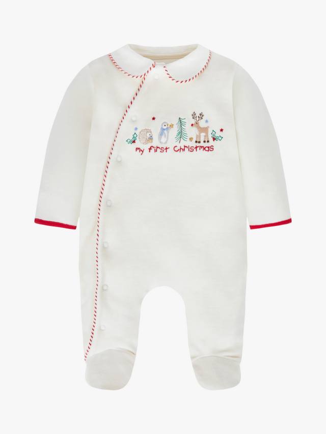 Детский комбинезон Baby My First Christmas JoJo Maman Bébé, Cream
Детский комбинезон Baby My First Christmas JoJo Maman Bébé, Cream