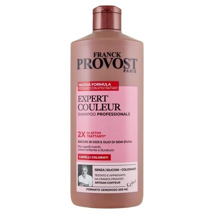 Franck Provost Expert Couleur Шампунь для окрашенных волос 500 мл Производство Италия
Franck Provost Expert Couleur Шампунь для окрашенных волос 500 мл Производство Италия