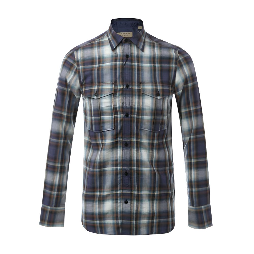 Burberry Мужская синяя рубашка
Burberry Мужская синяя рубашка