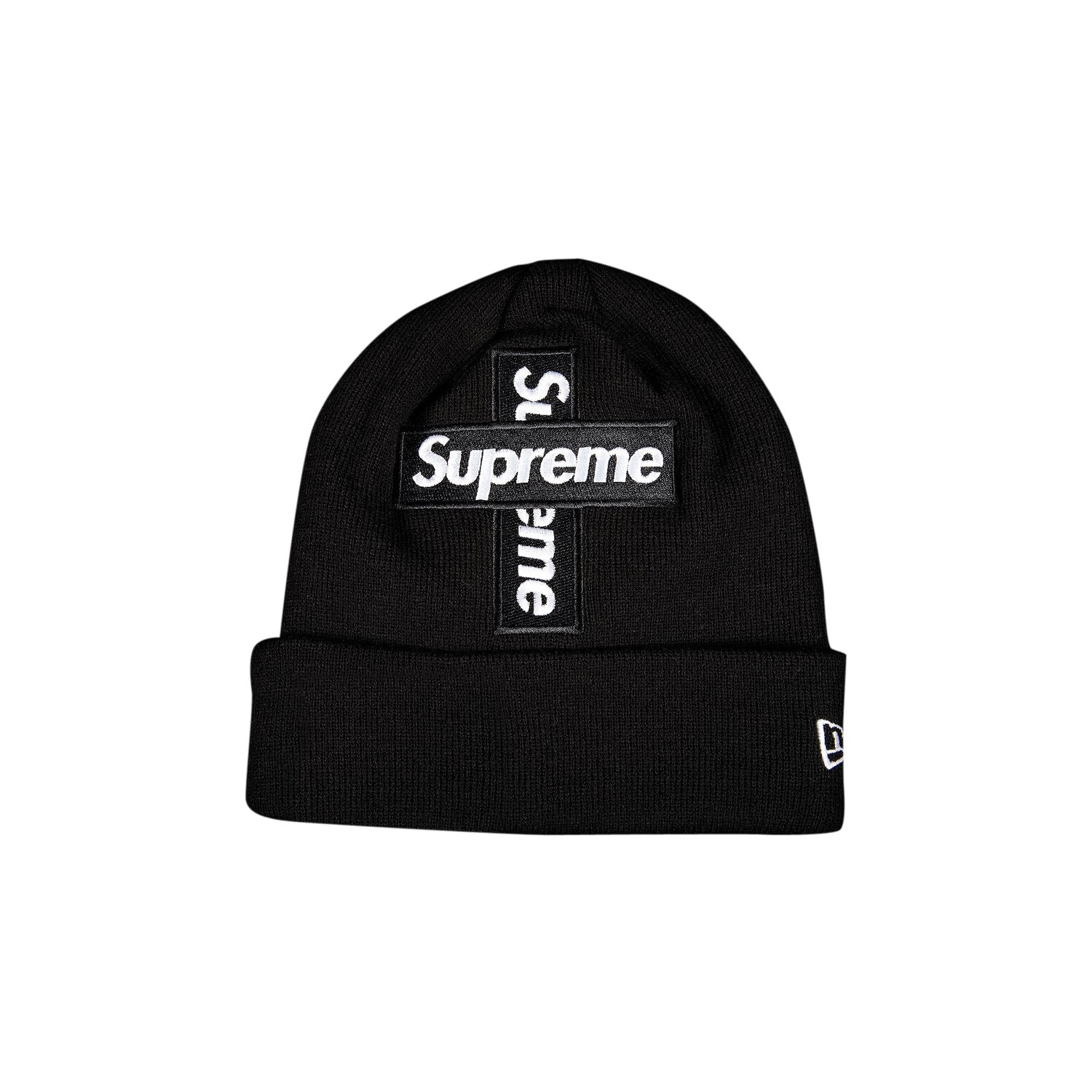 Шапка-бини с логотипом Supreme x New Era Cross Box, цвет Черный
Шапка-бини с логотипом Supreme x New Era Cross Box, цвет Черный