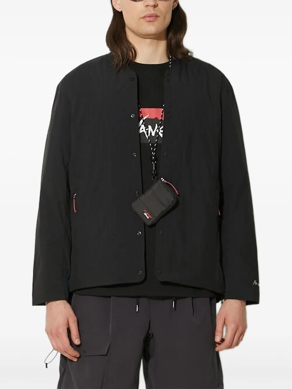 Стеганая куртка без воротника NANGA, черный
Стеганая куртка без воротника NANGA, черный