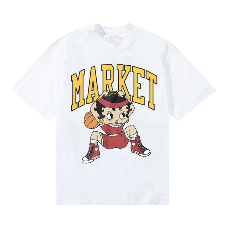 Футболка Market Betty Boop Dunking, белый
Футболка Market Betty Boop Dunking, белый