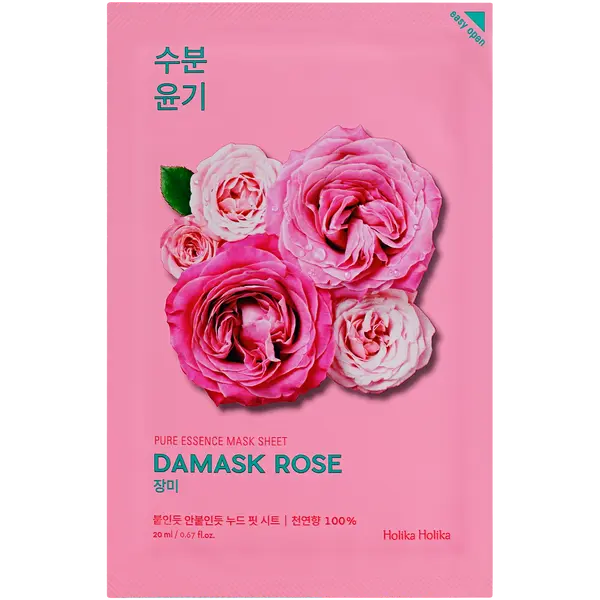 Хлопковая тканевая маска с экстрактом розы, 25 мл Holika Holika
Хлопковая тканевая маска с экстрактом розы, 25 мл Holika Holika