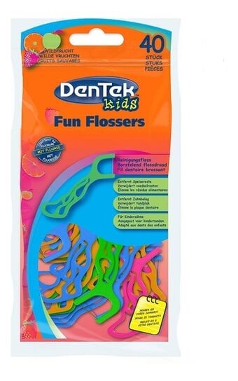 Зубочистки Dentek Kids fun flossers с нитью для детей 40 шт.
Зубочистки Dentek Kids fun flossers с нитью для детей 40 шт.