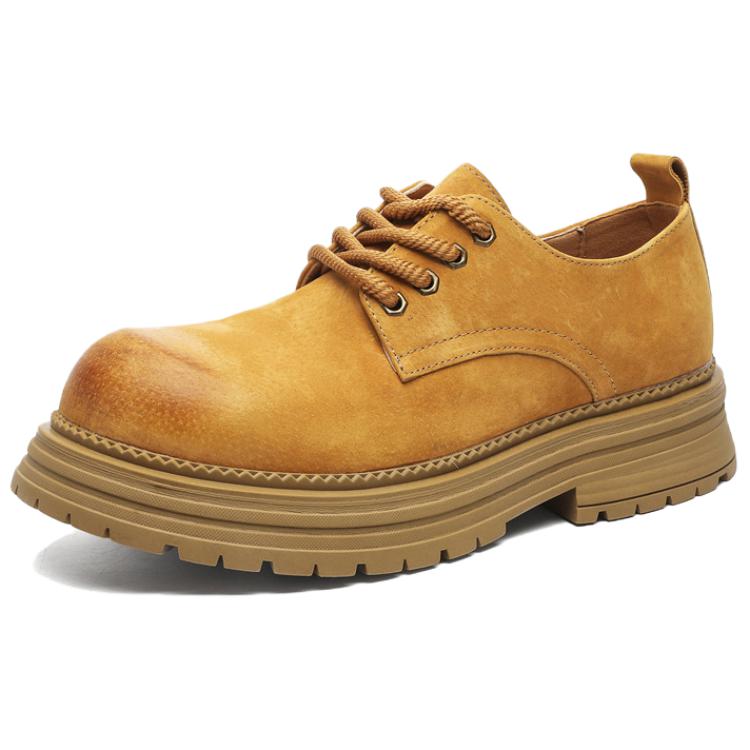 Повседневные кожаные туфли мужские WEISHIBANGWEI, Yellow
Повседневные кожаные туфли мужские WEISHIBANGWEI, Yellow