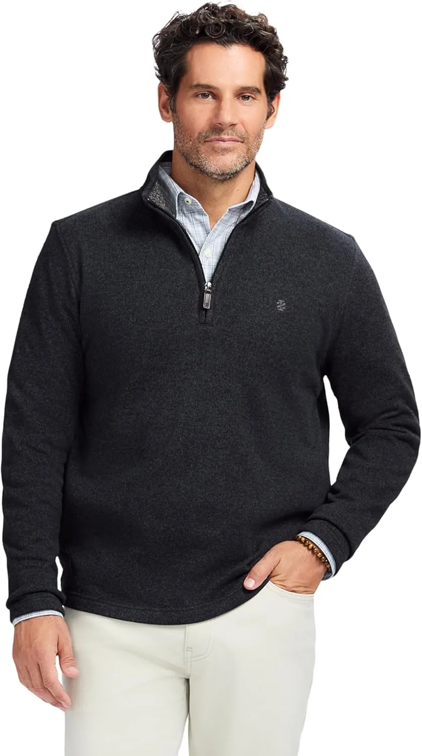 Свитер флис Quarter Zip — LT Grey HTHR IZOD
Свитер флис Quarter Zip — LT Grey HTHR IZOD