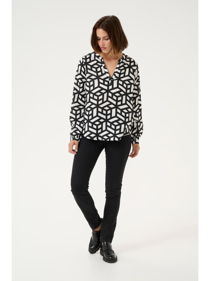 Блузка Kaffe, цвет chalk/deep black
Блузка Kaffe, цвет chalk/deep black