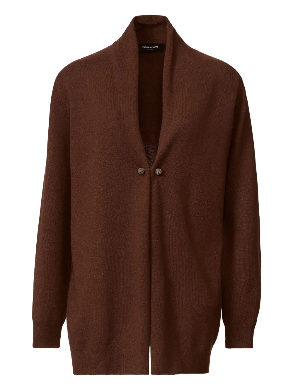 Кардиган Platinum Fabiana Filippi, коричневый
Кардиган Platinum Fabiana Filippi, коричневый