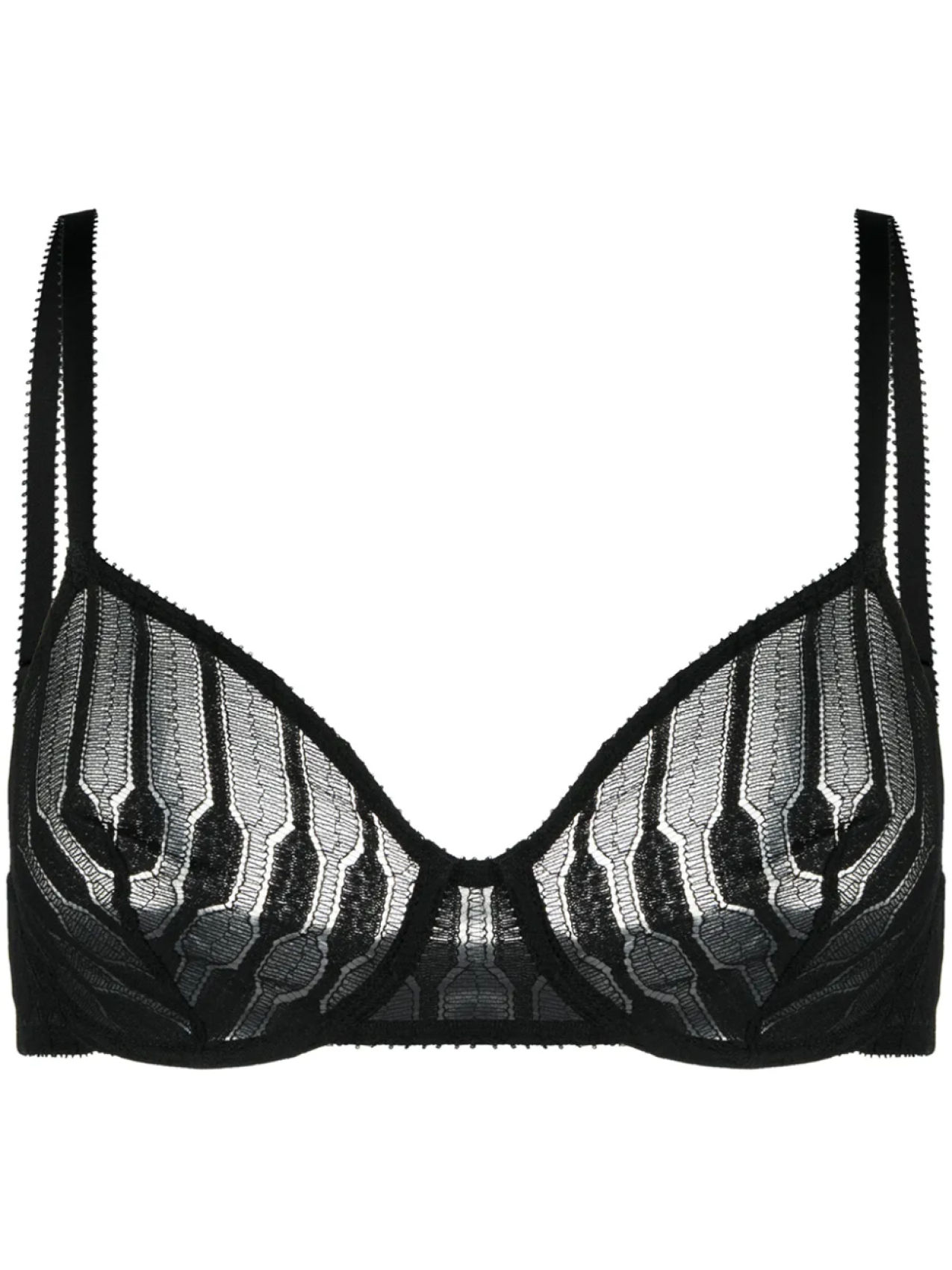 ERES полупрозрачный бюстгальтер Officielle, черный 
ERES полупрозрачный бюстгальтер Officielle, черный