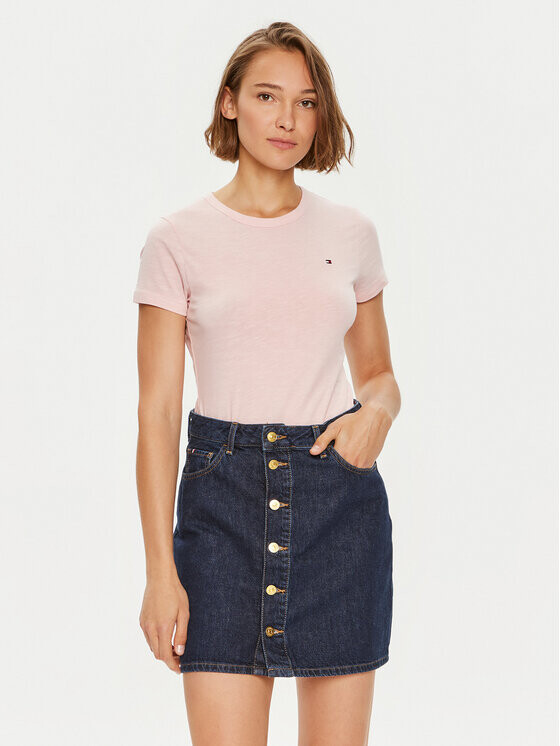 Футболка узкого кроя Tommy Hilfiger, розовый
Футболка узкого кроя Tommy Hilfiger, розовый