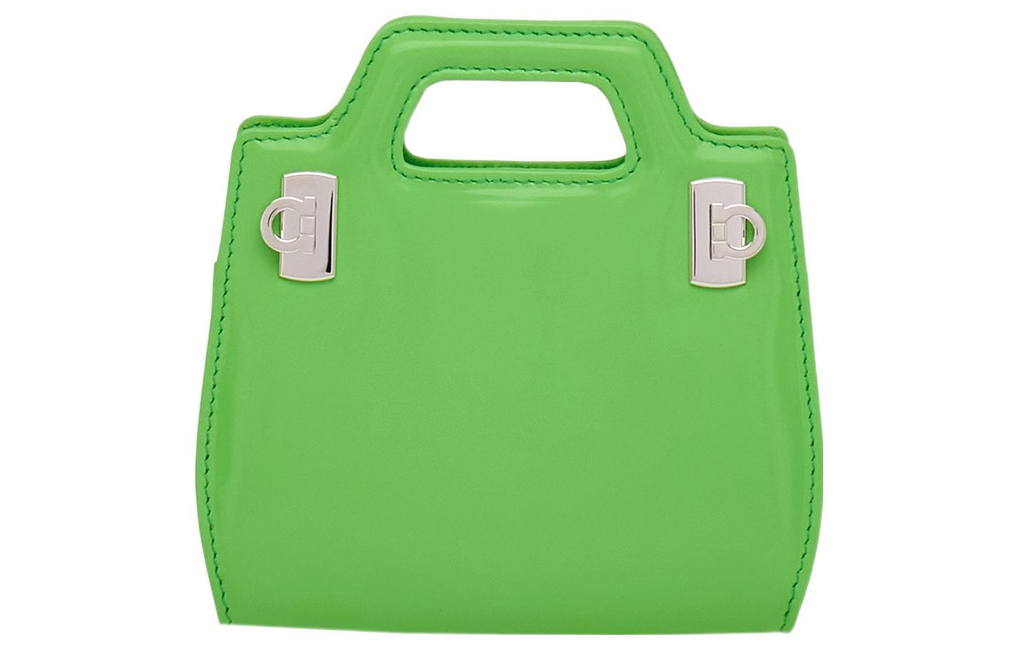 Ferragamo Женская сумка через плечо, сумка-кроссбоди, миниатюрная сумка из коровьей кожи, зеленая
Ferragamo Женская сумка через плечо, сумка-кроссбоди, миниатюрная сумка из коровьей кожи, зеленая