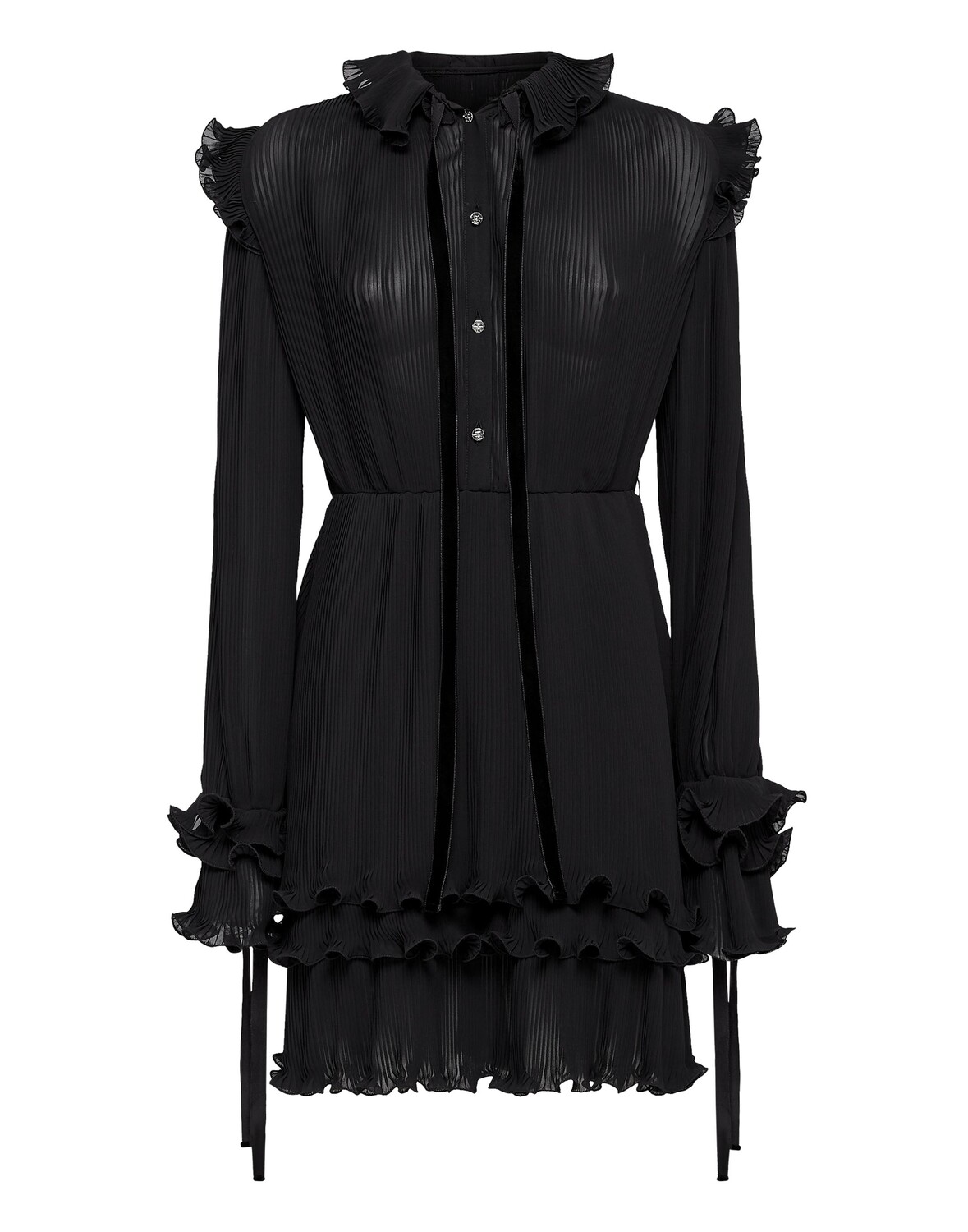 Платье миди плиссе Philipp Plein, черный
Платье миди плиссе Philipp Plein, черный