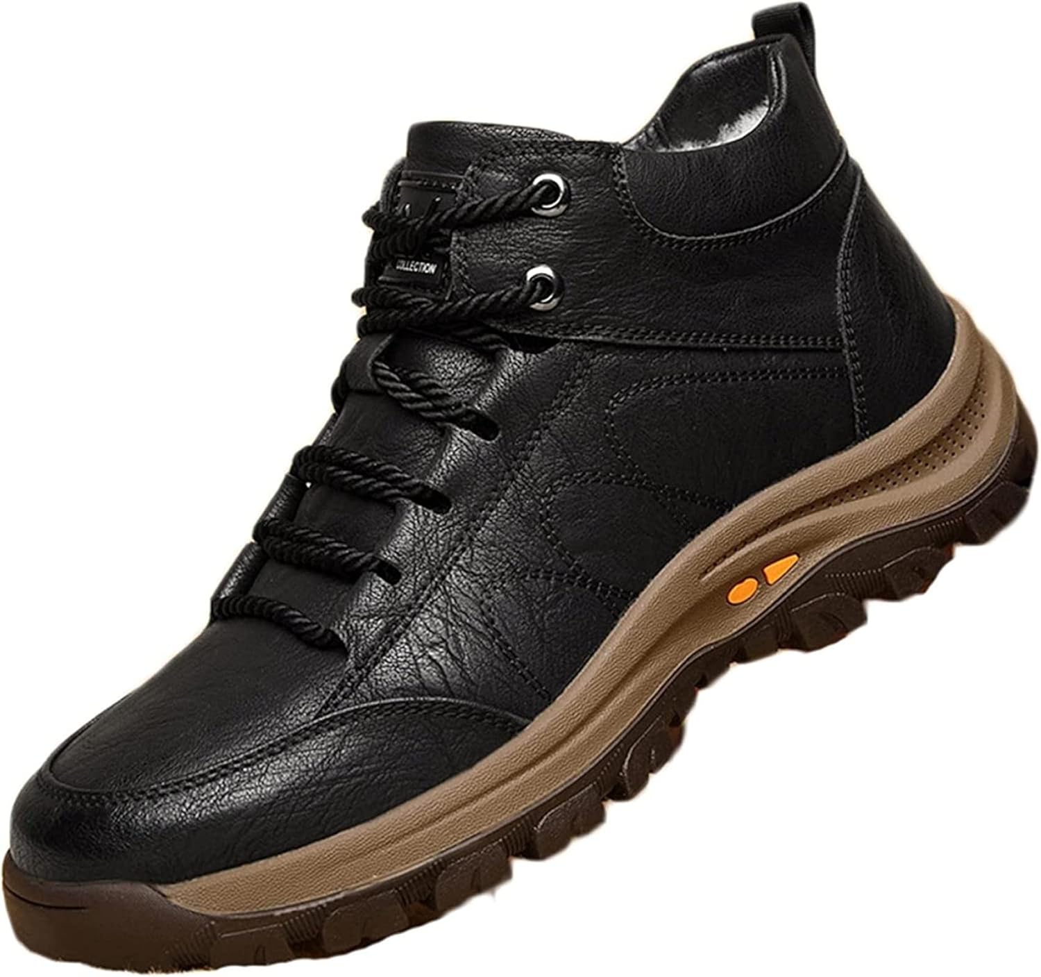 Мужские теплые ботинки Yiozoi до щиколотки, осенне-зимние, износостойкая кожа для повседневной носки, удобные мужские повседневные ботинки для улицы, черный
Мужские теплые ботинки Yiozoi до щиколотки, осенне-зимние, износостойкая кожа для повседневной носки, удобные мужские повседневные ботинки для улицы, черный