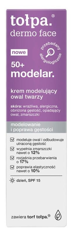 Tołpa Dermo Face Modelar 50+ SPF10 дневной крем для лица, 40 ml
Tołpa Dermo Face Modelar 50+ SPF10 дневной крем для лица, 40 ml
