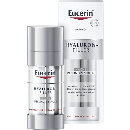 Ночная отшелушивающая сыворотка Anti-Age Hyaluronic Filler, Eucerin
Ночная отшелушивающая сыворотка Anti-Age Hyaluronic Filler, Eucerin