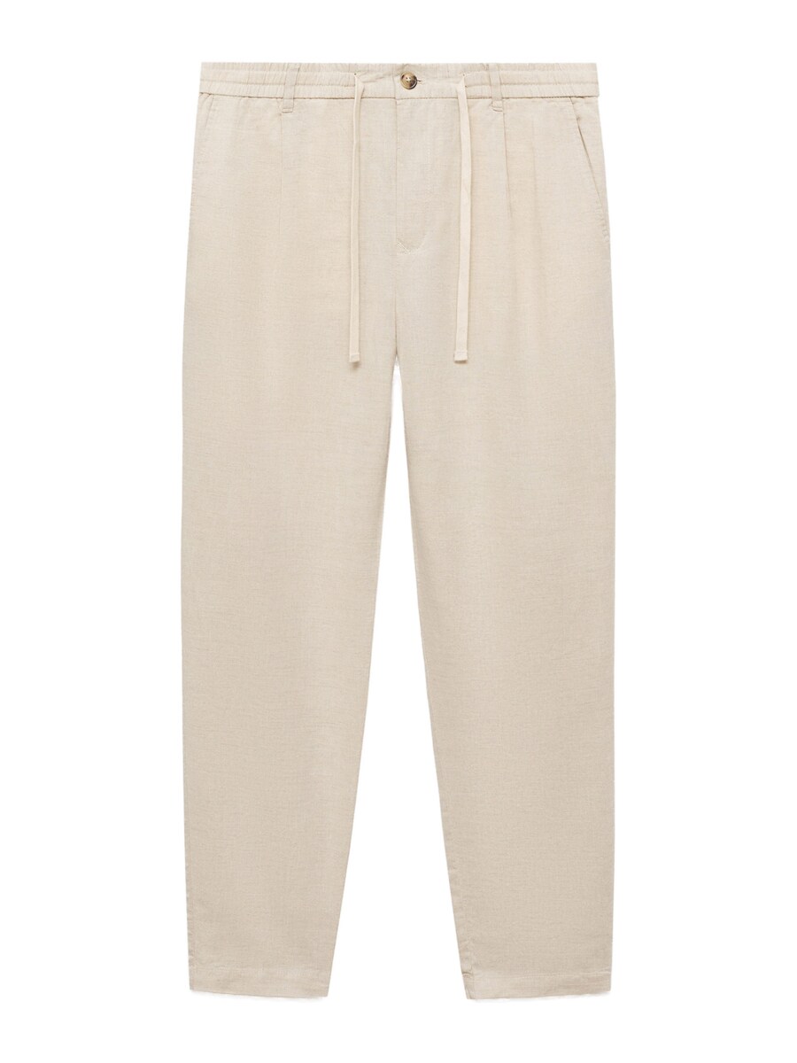 Обычные брюки со складками спереди MANGO MAN Romelino, нюд
Обычные брюки со складками спереди MANGO MAN Romelino, нюд