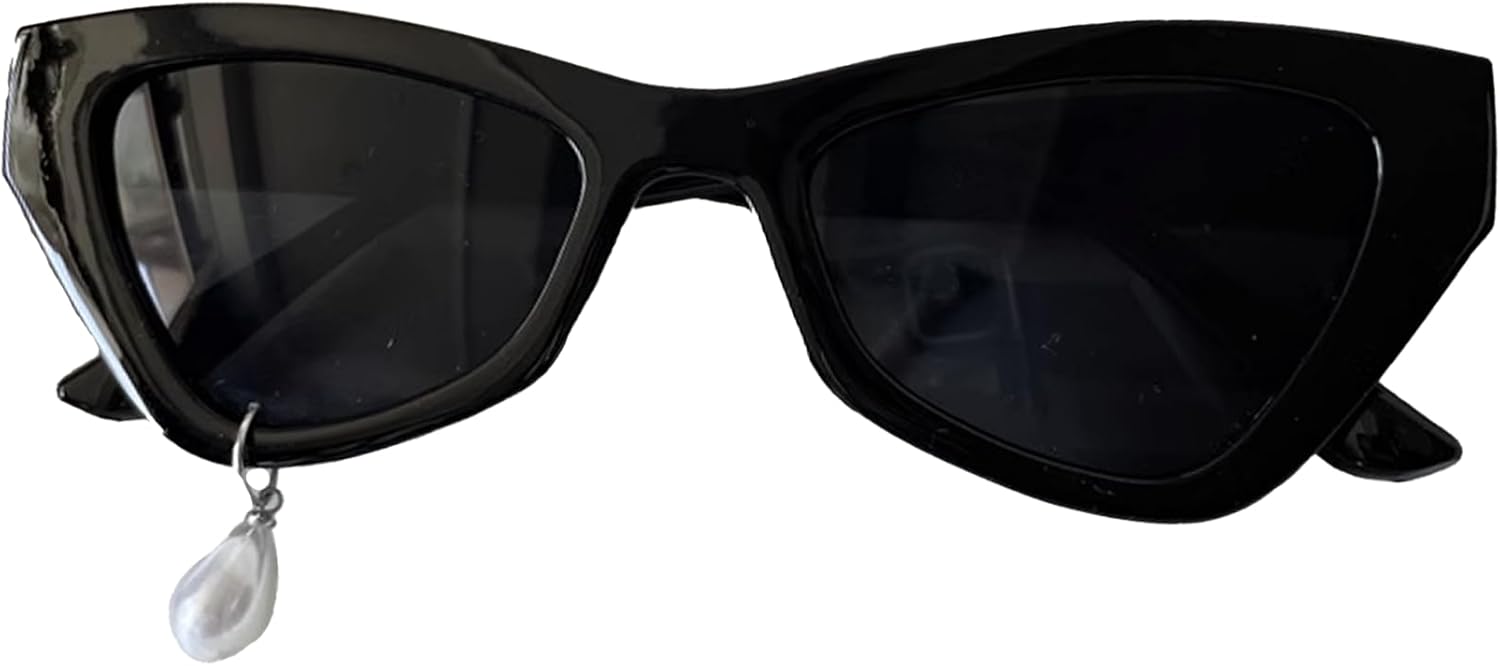 Прямоугольные солнцезащитные очки, винтажные солнцезащитные очки «кошачий глаз» в стиле «винтаж» с жемчужными серьгами, защита от УФ-излучения, унисекс для взрослых WYSJYBHJ, Black
Прямоугольные солнцезащитные очки, винтажные солнцезащитные очки «кошачий глаз» в стиле «винтаж» с жемчужными серьгами, защита от УФ-излучения, унисекс для взрослых WYSJYBHJ, Black