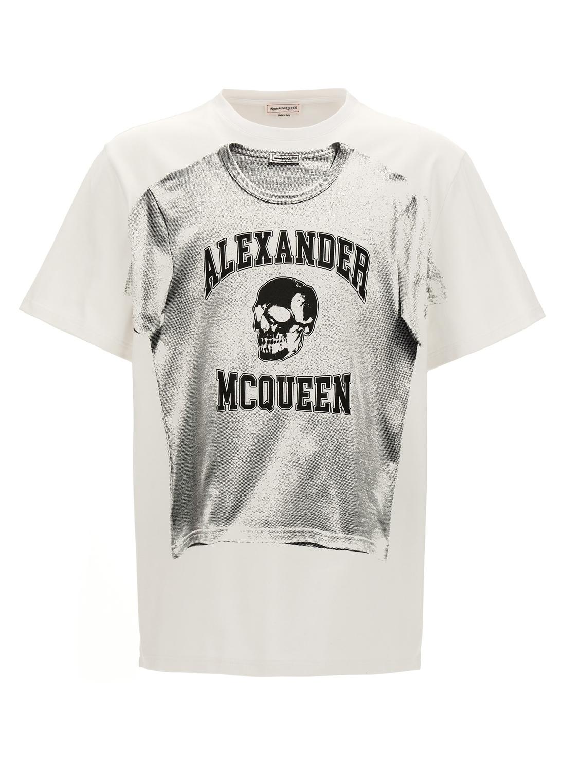 Футболка с принтом логотипа MCQUEEN, белый/черный
Футболка с принтом логотипа MCQUEEN, белый/черный