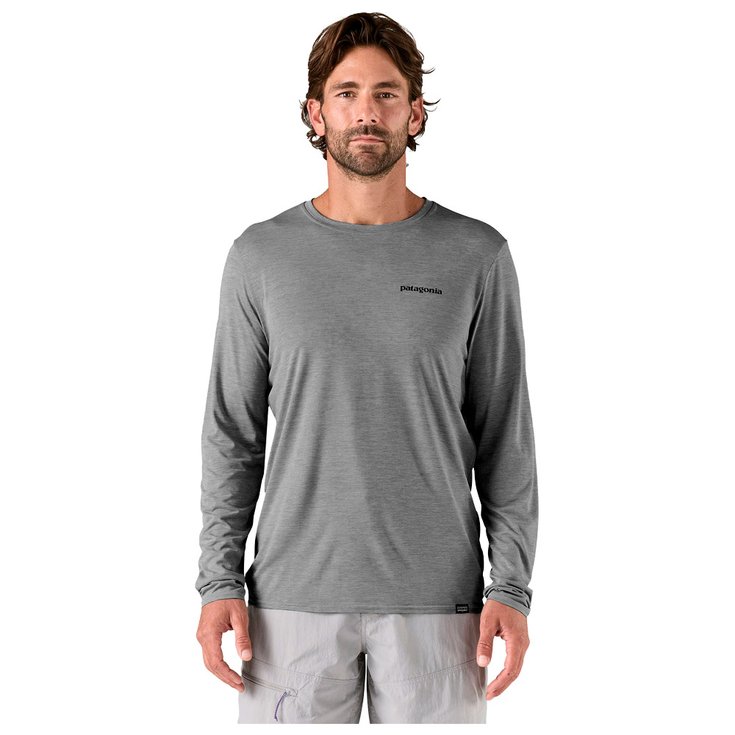 Футболка для походов Capilene Cool Daily с принтом, шортами, логотипом, синим пером и серым - s Patagonia
Футболка для походов Capilene Cool Daily с принтом, шортами, логотипом, синим пером и серым - s Patagonia