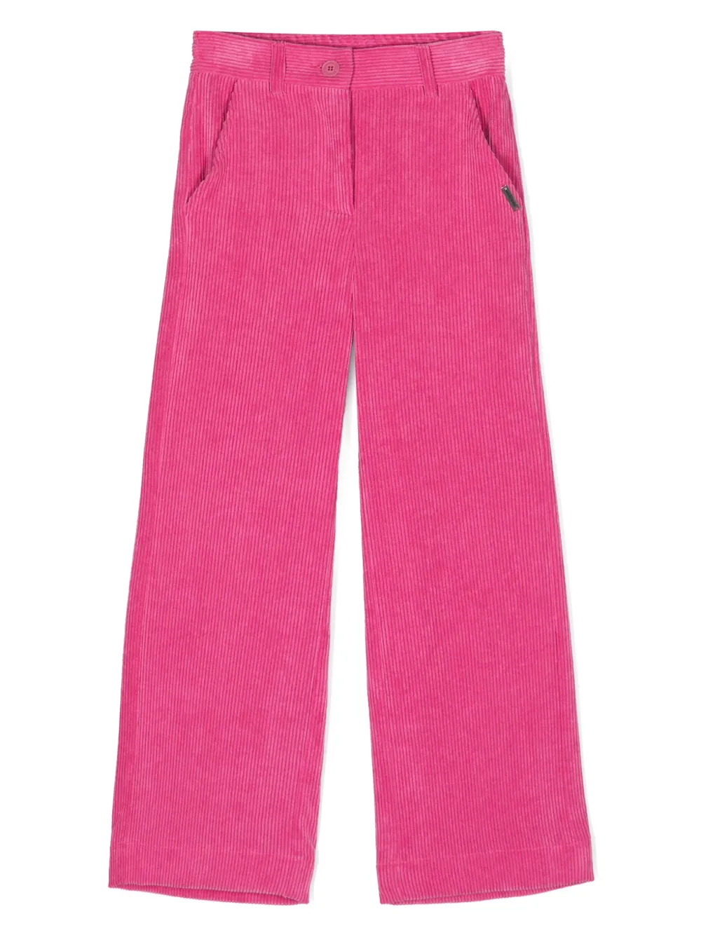 Расклешенные вельветовые брюки Monnalisa, розовый
Расклешенные вельветовые брюки Monnalisa, розовый
