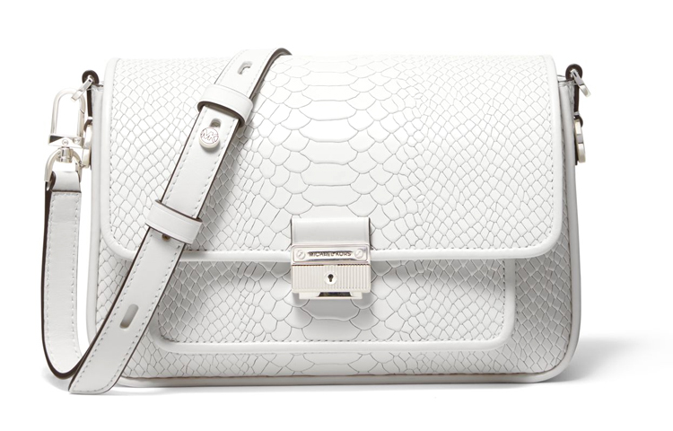 MICHAEL KORS Кожаная сумка через плечо Брэдшоу среднего размера женская белая
MICHAEL KORS Кожаная сумка через плечо Брэдшоу среднего размера женская белая