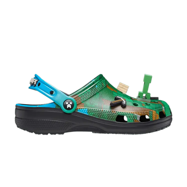 Кроссовки Minecraft x Classic Clog 'Dark Forest', зеленый
Кроссовки Minecraft x Classic Clog 'Dark Forest', зеленый