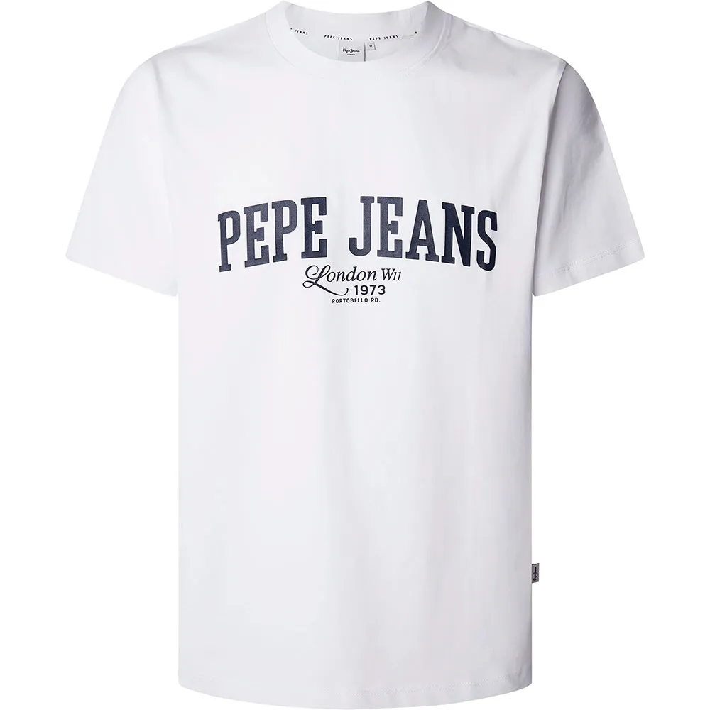 Футболка с коротким рукавом Pepe Jeans Derril Tee, белый 
Футболка с коротким рукавом Pepe Jeans Derril Tee, белый