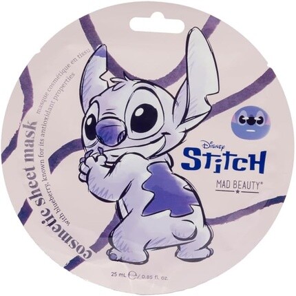 Джинсовая косметическая тканевая маска Disney Stitch Mad Beauty
Джинсовая косметическая тканевая маска Disney Stitch Mad Beauty