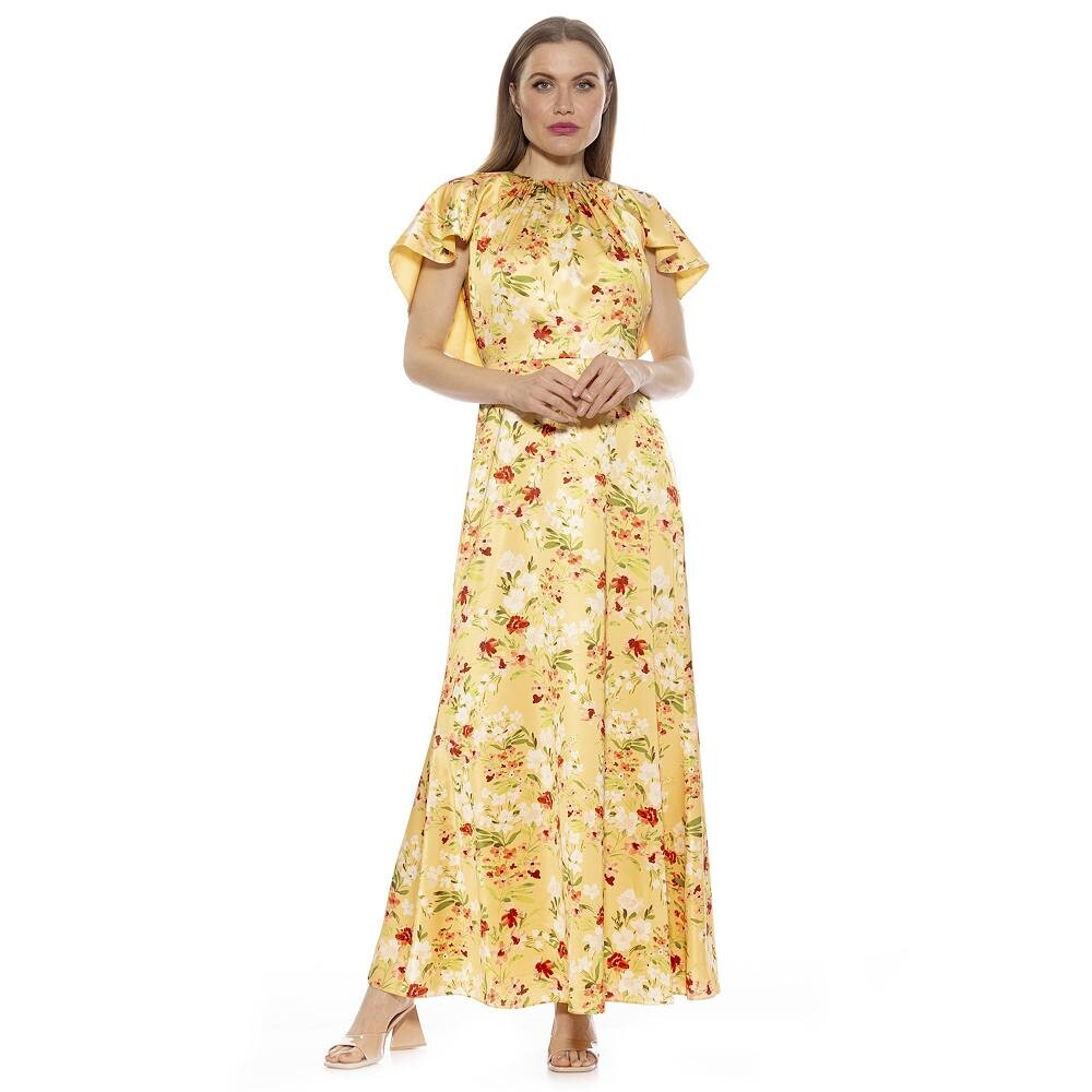 Женское платье ALEXIA ADMOR Danica с круглым вырезом и короткими рукавами, цвет Yellow Floral
Женское платье ALEXIA ADMOR Danica с круглым вырезом и короткими рукавами, цвет Yellow Floral