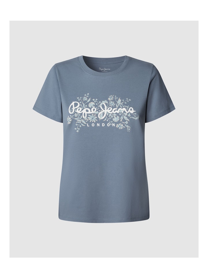 Футболка синего цвета Pepe Jeans
Футболка синего цвета Pepe Jeans
