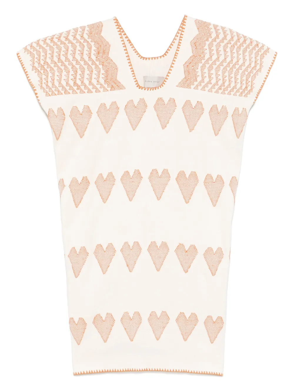 Платье мини с узором Pippa Holt, нейтральный 
Платье мини с узором Pippa Holt, нейтральный