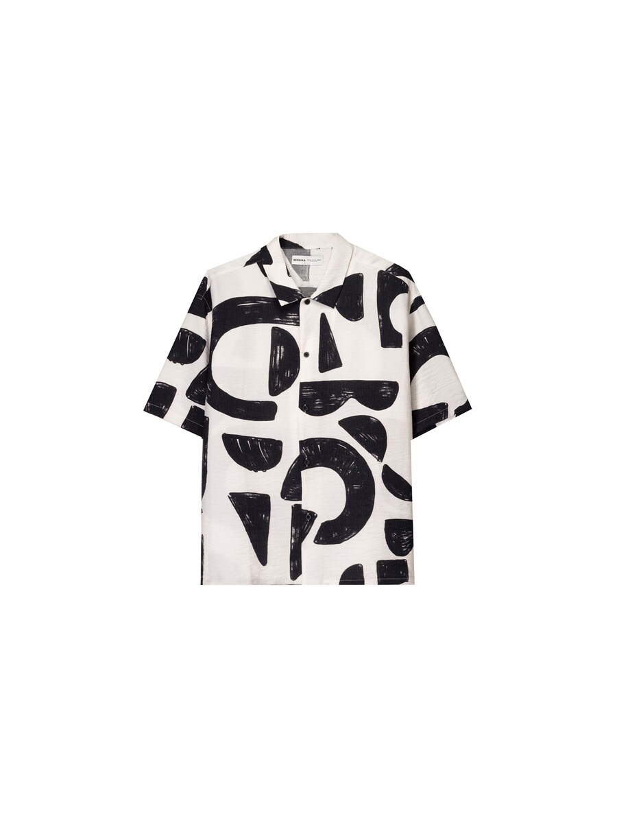 Рубашка на пуговицах Comfort fit Bershka, белый
Рубашка на пуговицах Comfort fit Bershka, белый