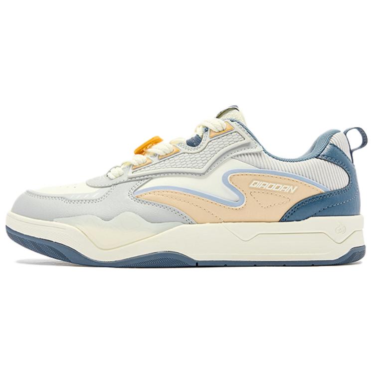 QIAODAN Износостойкие и легкие низкие кроссовки для скейтбординга мужские белые серо-синие
QIAODAN Износостойкие и легкие низкие кроссовки для скейтбординга мужские белые серо-синие