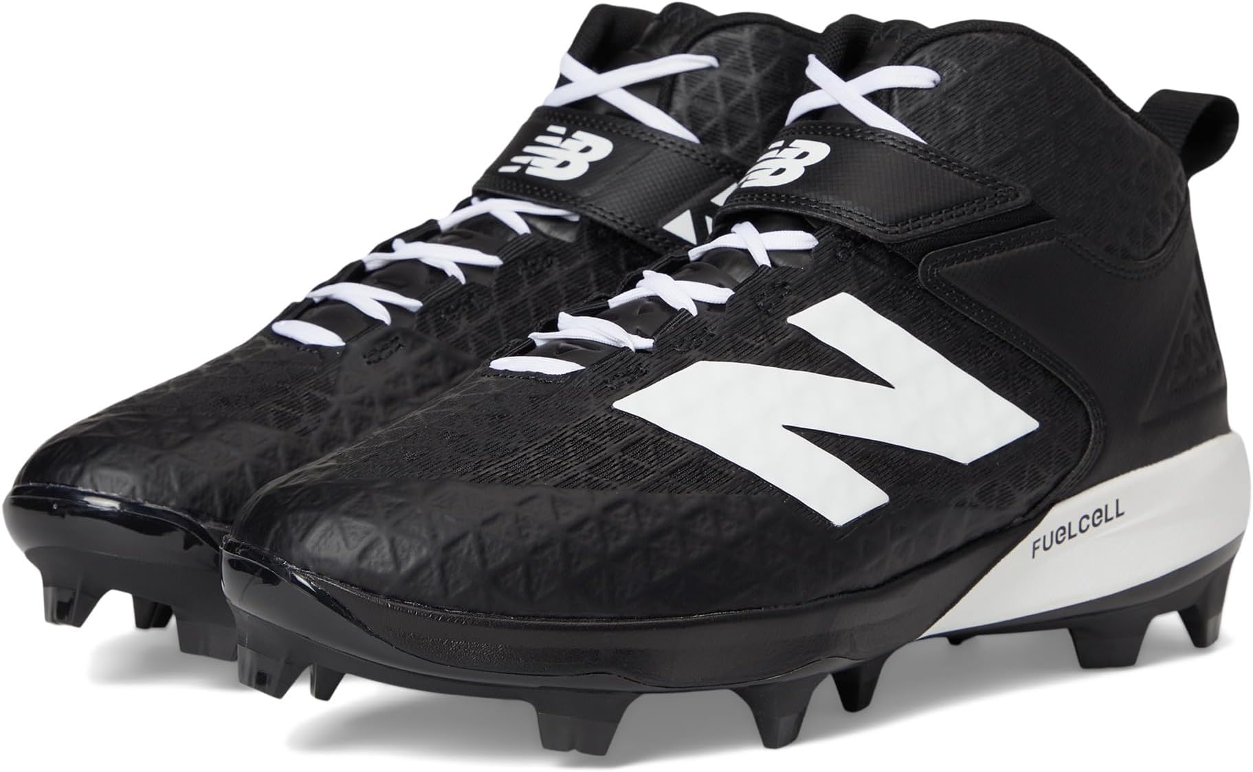Кроссовки New Balance Men's Fuelcell 4040 V8 Mid-molded Baseball Cleats, Black/White
Кроссовки New Balance Men's Fuelcell 4040 V8 Mid-molded Baseball Cleats, Black/White
