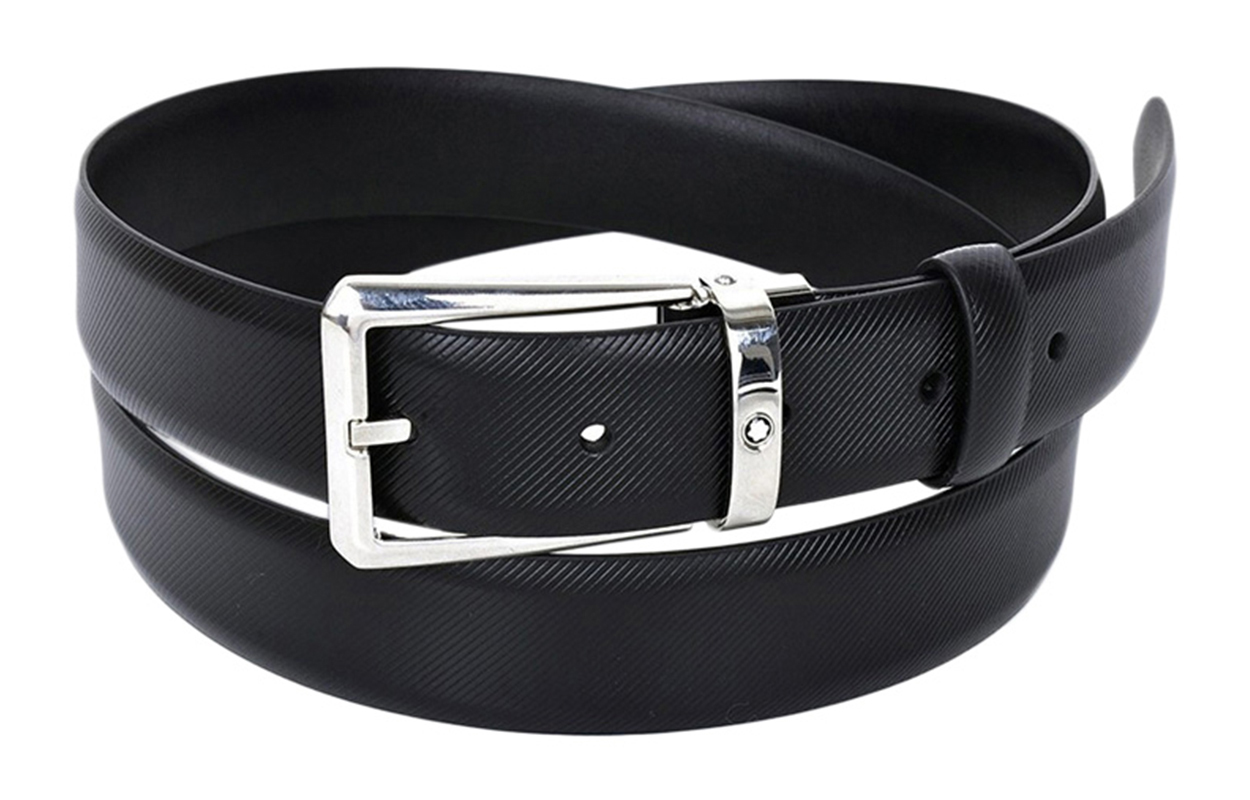 Montblanc Мужской кожаный ремень из коровьей кожи, черный
Montblanc Мужской кожаный ремень из коровьей кожи, черный