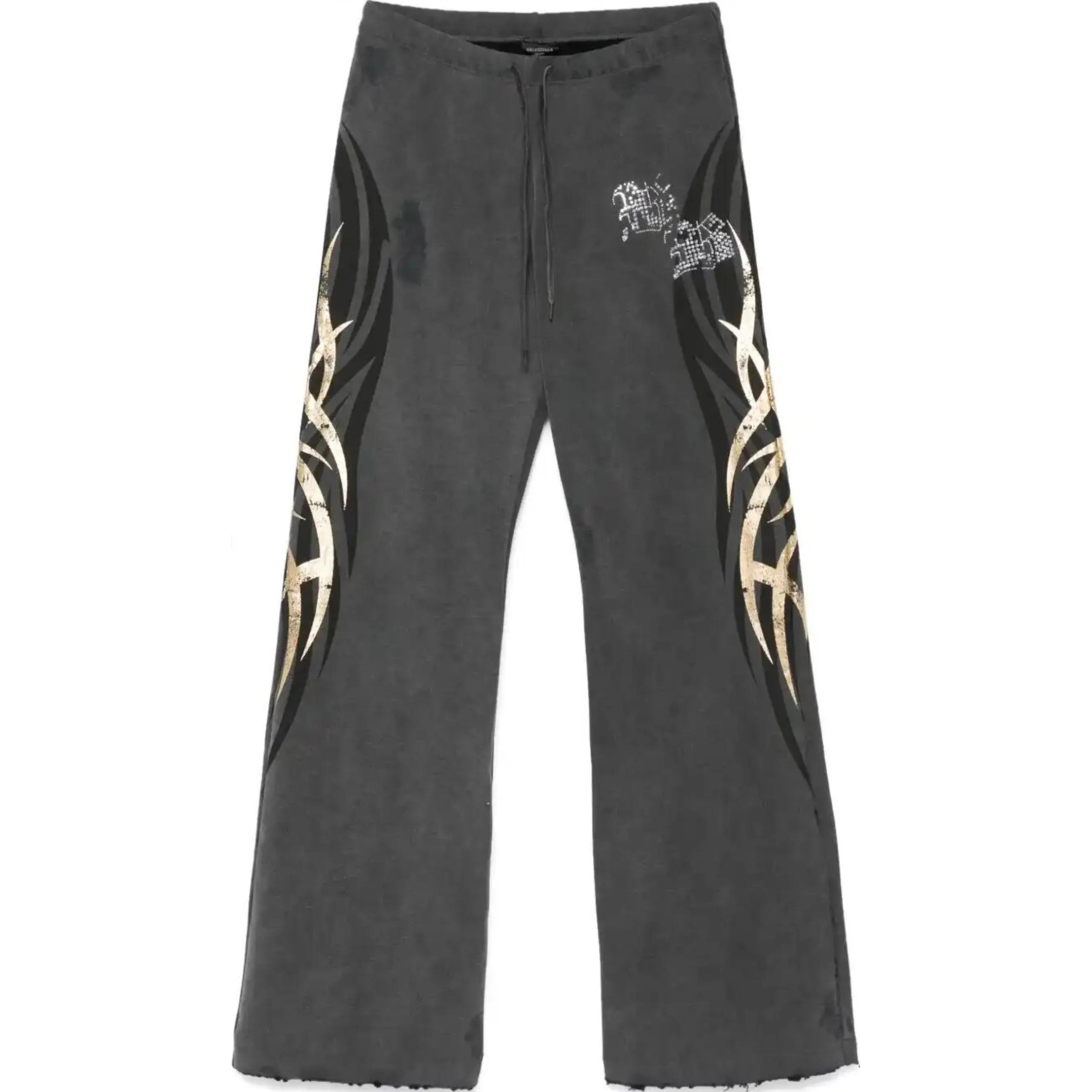 Штаны-клеш на шнурке Balenciaga, серый
Штаны-клеш на шнурке Balenciaga, серый