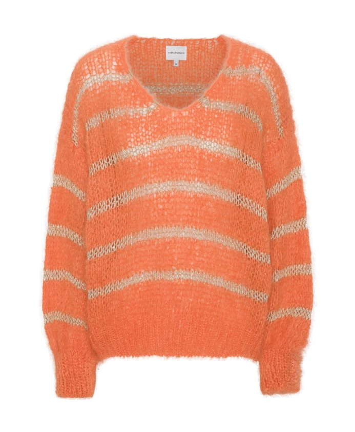 Свитер с V-образным вырезом "Кэти" Americandreams, оранжевый
Свитер с V-образным вырезом "Кэти" Americandreams, оранжевый